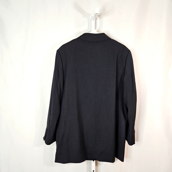 H&M Oversized Jacket Dark Grey Sz L - Picture 8 of 10